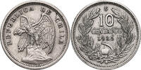 Chile, Republic 10 Centavos Condor -