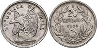 Chile, Republic 20 Centavos Condor -