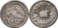 Mexico, First Republic 1/2 Real -