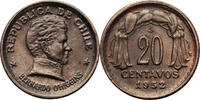 Chile 20 Centavos -