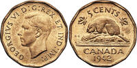 Canada, George VI 5 Cents -