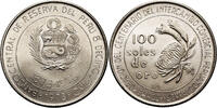Peru 100 Soles Centennial Peru-Japan Trade Relations -