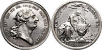 France Silver medal death of Louis XVI -