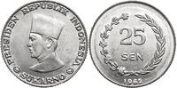 Indonesia - Irian Barat 25 Sen 1962 Sukarno fast St 75.15 US$  +  46.25 US$ shipping