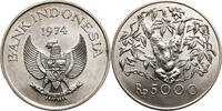 Indonesia 5000 Rupees 1974 Orangutan fast St 75.15 US$  +  46.25 US$ shipping