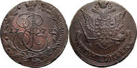 Russia, Catherine II 5 Kopeks 1778 EM Catherine II vz-st 231.24 US$  +  46.25 US$ shipping