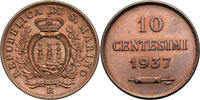 San Marino 10 Centesimi 1937 St 28.91 US$  +  46.25 US$ shipping