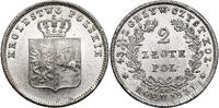 Poland. November Uprising 2 Zlote 1831 KG vz 982.78 US$  +  57.81 US$ shipping