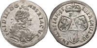 Prussia (Brandenburg-Preussen) 3-Gr&ouml;scher 1695 SD ss-vz 1,169.37 元  ＋  311.83 元 运费