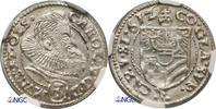 Silesia Munsterberg-Ols 3 Kreuzer Karol II 1587-1617