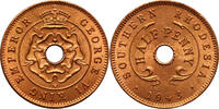 Southern Rhodesia 1/2 Penny George VI -