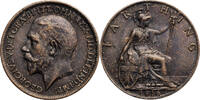 Great Britain Farthing George V -