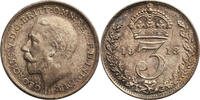 Great Britain 3 Pence George V -