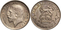 Great Britain 6 Pence George V -