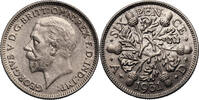 Great Britain 6 Pence George V -