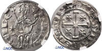 Crusaders, Lusignan Kingdom of Cyprus Gros grand Henry II (1285–1324 AD) -