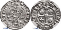 Crusaders, Lusignan Kingdom of Cyprus Gros grand Henry II (1285–1324 AD) -