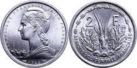 French West Africa 2 Francs -