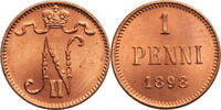 Finland (Russian occupation) 1 Pennia Nicholas II -