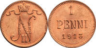 Finland, (Russian occupation) 1 Penni Nicholas II -