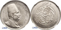 Egypt 5 Piastres Fuad I 1922-1936 AD -