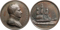 France. Napoleon I Br medal Napoleon's reception aboard the Bellerophon -