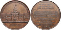Belgium, Leopold I Bronze Medal Maison de surete civile et militaire a Liege -