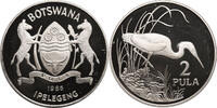 Botswana 2 Pula Slaty Egret -