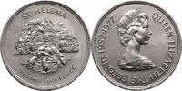 Saint Helena Island 25 Pence (Crown) Aldabra giant tortoise -
