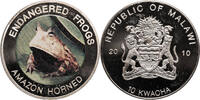Malawi 10 Kwacha Amazon Horned Frog -