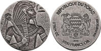 Chad 3000 Francs Egyptian Relic Series - King Tut -