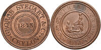 Ceylon Token, 19 Cents G. Steuart & Co: Wekande Mills, Colombo -