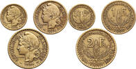 Togo Set: 50 Centimes, 1, 2 Francs -