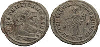 Roman Empire. Constantius I Follis (Nummus) Ticinum mint -
