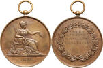 France, Third Republic Bronz Medal Completing the Solfège and Declamation courses -