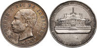 Cambodia (Cambodge), Norodom I Silver Medal tribute from the Mandarins and the people -