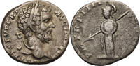 Roman Empire. Septimius Severus AR Denarius Minerva -