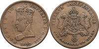 Haiti, Empire. Faustin I 6 1/4 Centimes -