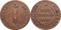 Haiti, Republic 1825-1849 2 Centimes -