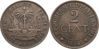 Haiti, Republic 2 Centimes -