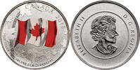 Canada 25 Dollars Canada Flag -