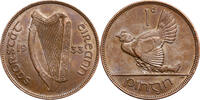 Ireland, Free State Penny Hen -