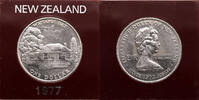 New Zealand 1 Dollar Queen's Silver Jubilee & Waitangi Day -