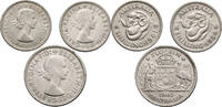 Australia Shilling / Florin 3 pcs. -