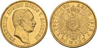 Deutsches Reich J. 268 20 Mark 1913 E SACHSEN Friedrich August Gold in fast Stempelglanz 20 Mark 1913 E fast Stempelglanz / Stempelglanz
