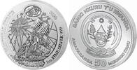 Ruanda 50 RWF 50 RWF 2020 Nautische Unze - Mayflower 1 oz Original verpackt und verschweisst -