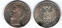 Deutschland 5 Mark J. 46 5 Mark BAYERN OTTO Kursmünze 1907 -