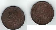 Argentinien 2 Centavos Dos Centavos 1890 in ss-vz -