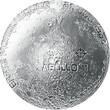 ÖSTERREICH  20 Euro 2019 Silber 50 Jahre Mondlandung colorierte und gewölbte Münze proof