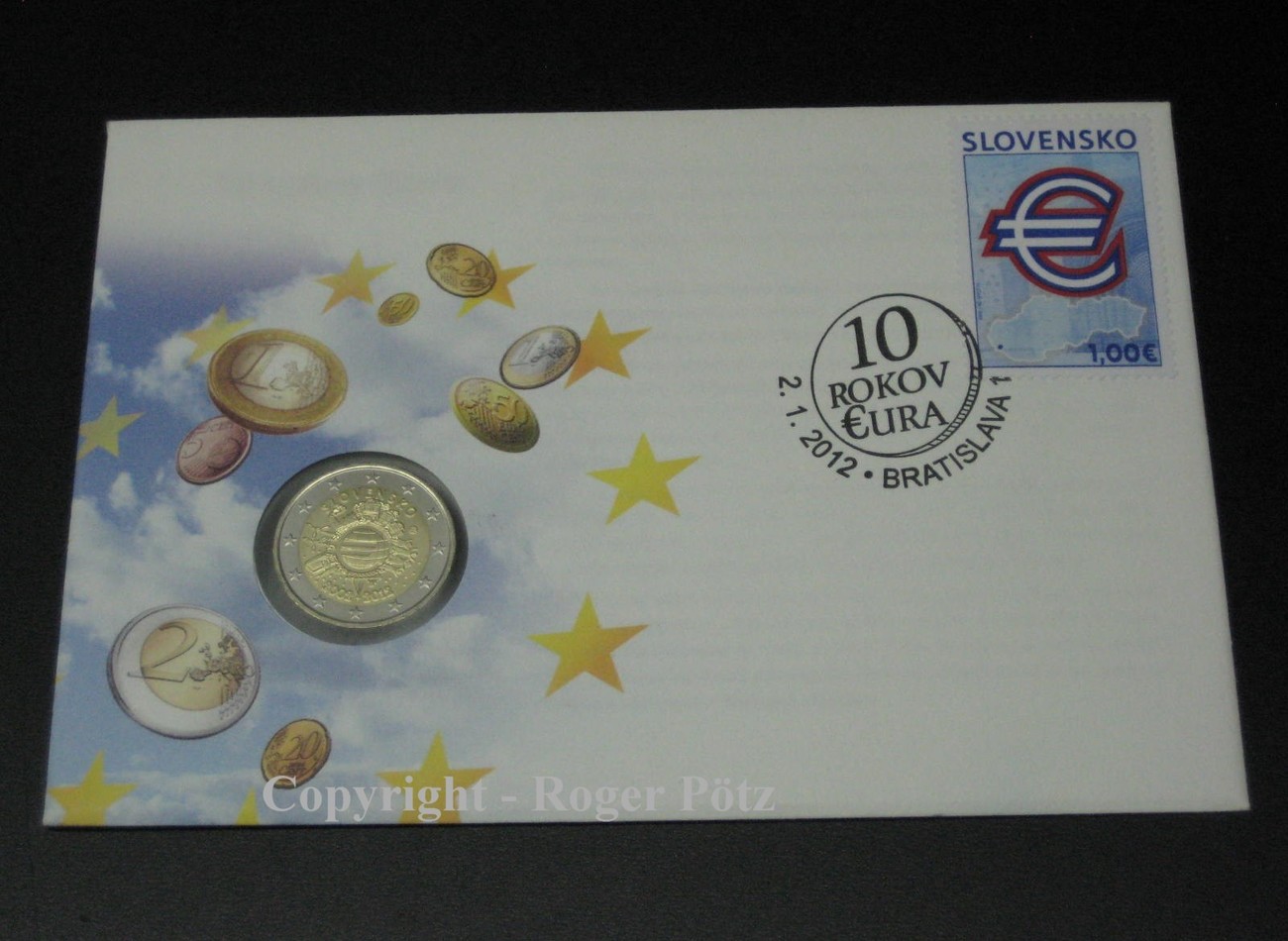 SLOWAKEI 2 Euro 2012 Bargeldumlauf 10 Jahre im Numisbrief bu | MA-Shops